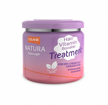 LOLANE Маска для волос Lolane Natura, для сухих, химически поврежденных волос, 250 г