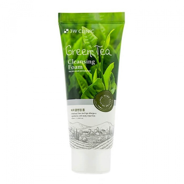 penka-dlya-umyvaniya-3w-clinic-green-tea-foam-cleansing-700x700