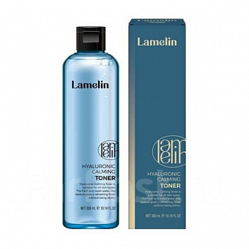 Lamelin Hyaluronic Toner,Тонер для лица с гиалуроновой кислотой 300 мл