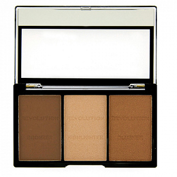 MAKEUP REVOLUTION ULTRA SCULPT & CONTOUR KIT ПАЛЕТКА ДЛЯ СКУЛЬПТУРИРОВАНИЯ Light Medium C04