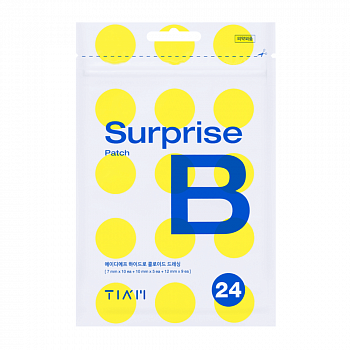 TIAM Surprise B Patch 24 ea Противовоспалительные локальные патчи от прыщей