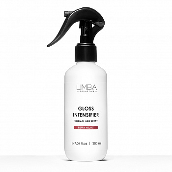 Limba Cosmetics Gloss Intensifier Thermal Hair Spray, 200 мл Спрей-термозащита для блеска волос 