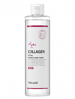 Meloso Collagen Lifting Wrinkle Care Toner Лифтинг-тонер с коллагеном против морщин, 300 мл