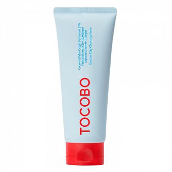 Tocobo Coconut Clay Cleansing Foam 150 ml Пенка с глиной для глубокого очищения