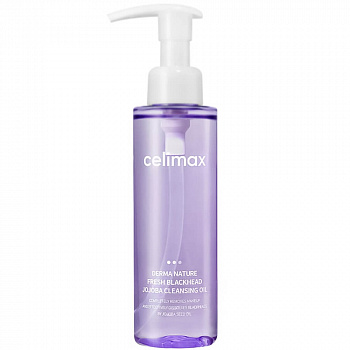 Celimax Derma nature fresh blackhead jojoba cleansing oil 150ml.Гидрофильное масло от чёрных точек