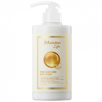 JMSolution Lotion Body Gold Libre Life Prime Лосьон для тела с экстрактом золота, 500 мл