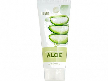 Tenzero Balancing Foam Cleanser Aloe Пенка для умывания с экстрактом алоэ 100мл