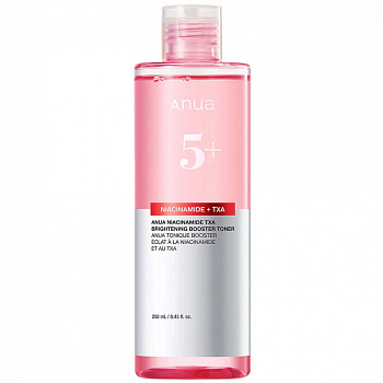 ANUA NIACINAMIDE TXA BRIGHTENING BOOSTER TONER, 250мл Тоник с 5% ниацинамидом и транексамовой кислот