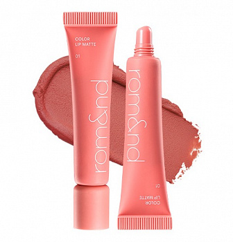 Помада матовая | Rom&nd Color Lip Matte 01 Peach Puff