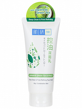 HADA LABO Крем-пенка для лица глубокое очищение пор и увлажнение, 100г