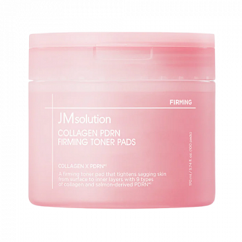 JMSolution Toner Pads Collagen Pdrn Firming Тонер-пэды для лица укрепляющие с ПДРН и коллагеном, 170