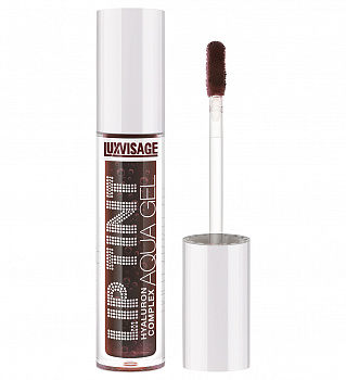 LUXVISAGE Тинт для губ с гиалуроновым комплексом LIP TINT AQUA GEL, 08 Трюфель NEW