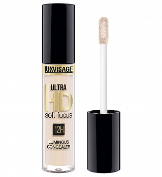 LUXVISAGE Консилер светоотражающий ULTRA HD soft focus 12H , тон 10 фарфоровый 
