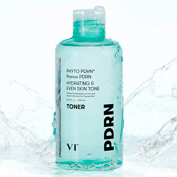 VT PHYTO PDRN PANAX TONER, 250мл Увлажняющий тонер для лица с ПДРН