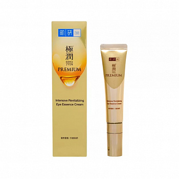 HADA LABO Premium  Крем-эссенция для кожи вокруг глаз интенсивный восстанавливающий 15 г
