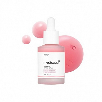 Medicube PDRN Pink Peptide Serum 30ml,Антивозрастная сыворотка для лица 30 мл