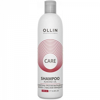 OLLIN CARE Шампунь против выпадения c маслом миндаля 250 мл
