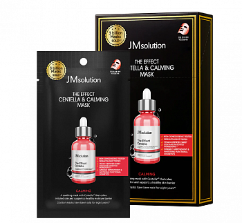 JM Solution The Effect Centella & Calming Mask 24мл Тканевая маска с экстрактом центеллы